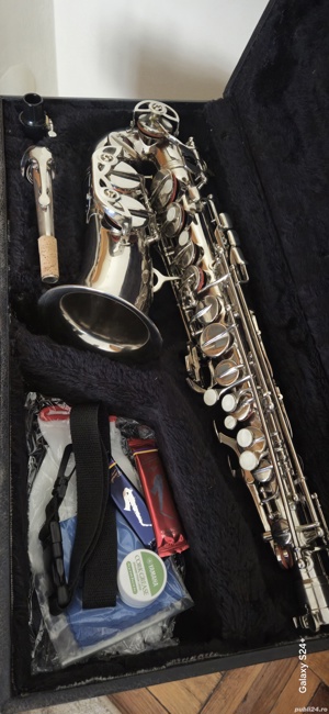 Saxofon Mi b Silver - imagine 2