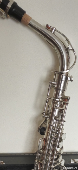 Saxofon Mi b Silver - imagine 4