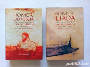 Homer - Odyseeia, Iliada - 2 Cărți 