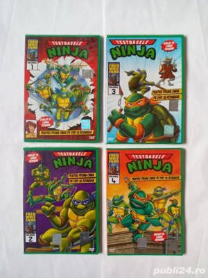 Testoasele Ninja - 4 DvD-urii 