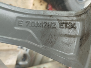 Jante aliaj 17 zoll originale Audi Q5 / Mercedes / Vw/ Seat / Skoda - imagine 7