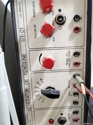 Generator de tensiune GT-01 uz didactic 1985 