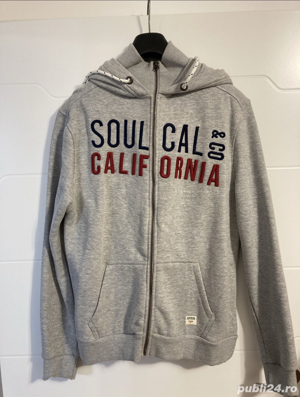 Hoodie   Hanorac cu gluga SoulCal&Co nou - M