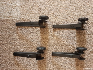 Suporti bare portbagaj originali Mercedes pentru bare metalice rectangulare   - imagine 2