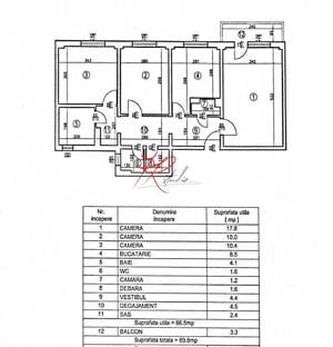 Vanzare apartament 3 camere Ferdinand