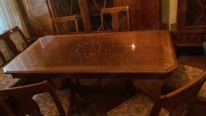 Masă extensivă cu scaune - imagine 2