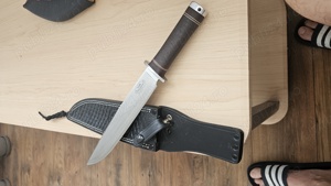 Fallkniven Tor,perfecta stare,folosit ocazional la taiat carne. - imagine 4