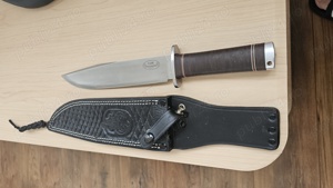 Fallkniven Tor,perfecta stare,folosit ocazional la taiat carne. - imagine 5