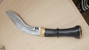 Kukri din foaie de arc,executat manual. - imagine 2