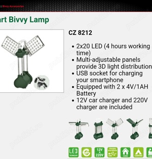 Vand Lampa Cort. Camping Carp Zoom - imagine 5