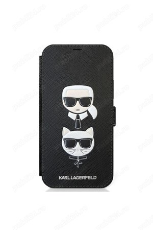 Vand Husa Karl Lagerfeld Saffiano K&C Heads Book iPhone 12-12 Pro, NOU 99 Lei. - Produsul este NOU	 