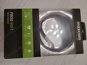 Vand Bratara fitness smart Maxcom W20 Soft, bratara silicon, Negru, NOU 59 Lei - imagine 5