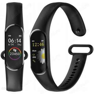 Vand Bratara fitness smart Maxcom W20 Soft, bratara silicon, Negru, NOU 59 Lei