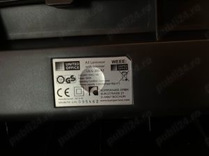 Laminator A3 A4 A5 A6 bonus folii.