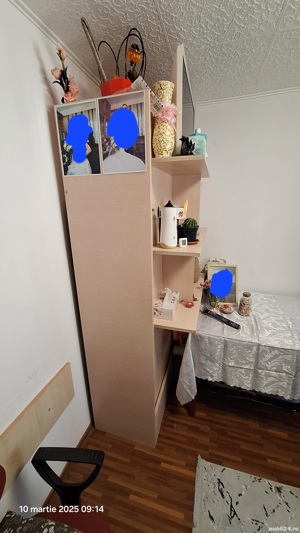 Pat rabatabil pe perete