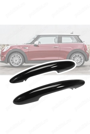 Capace Manere Usi Exterior Negru pentru Mini Cooper F56 F57 - imagine 7