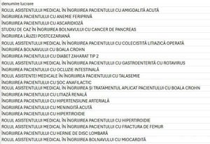 Lucrari de diploma Asistent medical generalist!  - imagine 2