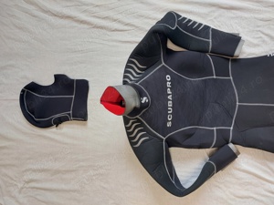 Costum neopren profesional scufundari SCUBAPRO Nova Scotia 6.5 ,marime L+cagula,nou - imagine 4