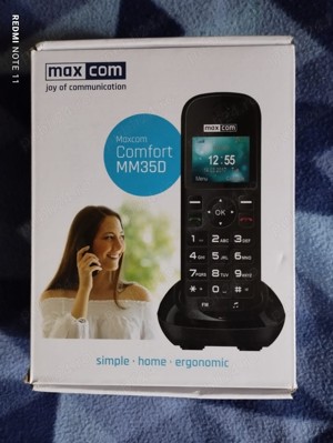 Telefon  Max Com confort MM35D
