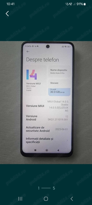 Telefon Redmi 9 Pro  - imagine 4