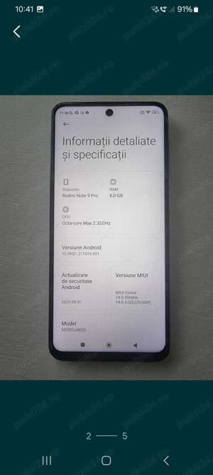 Telefon Redmi 9 Pro  - imagine 5