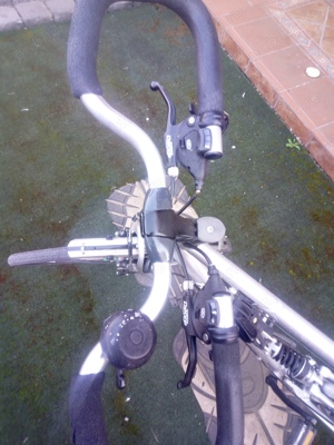 Vând bicicleta aluminiu germana "Hercules" ,roti curierat 28 inch - imagine 5