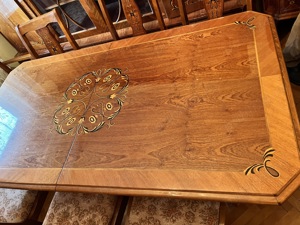 Masă extensivă cu scaune - imagine 5