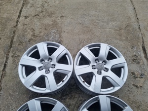 Jante AUDI Q5,a4,a6,a8 cu 5x112 pe 17,originale - imagine 3