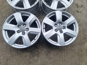 Jante AUDI Q5,a4,a6,a8 cu 5x112 pe 17,originale - imagine 2