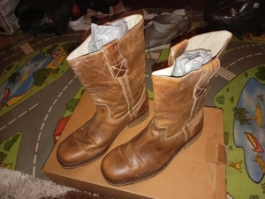 Cizme de piele nr.43 NOI