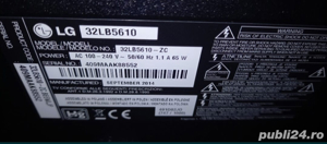 Vand tv LG 32LB , diagonala 80, cu telecomanda originala in Stare Impecabila,  - imagine 2