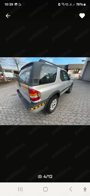 Opel Frontera Sport 4x4, 2.2 benzină  - imagine 9