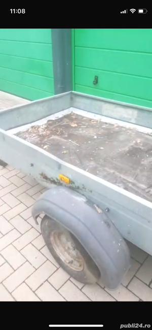 remorca auto 750kg Stema adusa din germania  - imagine 4