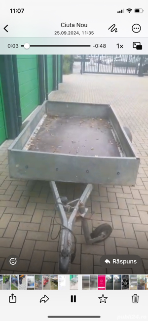 remorca auto 750kg Stema adusa din germania  - imagine 5