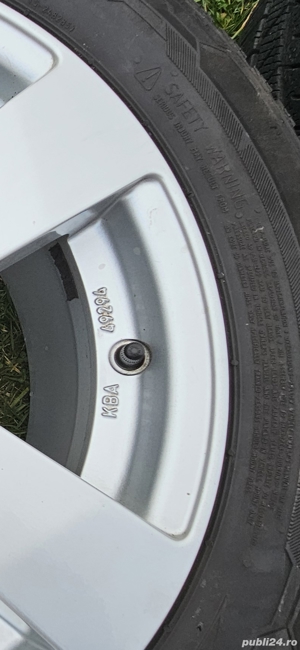 Set jante aliaj plus anvelope iarnă Barum Polaris 5, 205/55/R16, Skoda - imagine 10