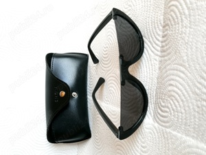 Ochelari cat eyes - jumătate de ramă + etui