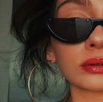 Ochelari cat eyes - jumatate de rama + etui