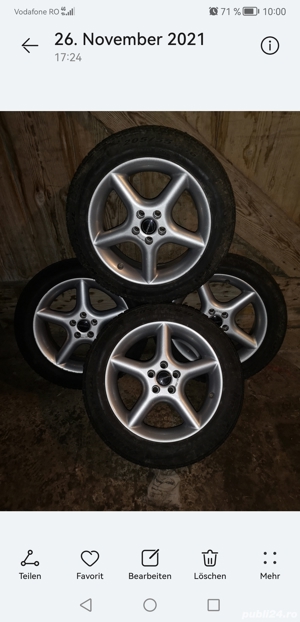 Jante aluminiu 205/55/16 - imagine 2