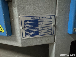 utilaje tamplarie PVC si aluminiu - imagine 2