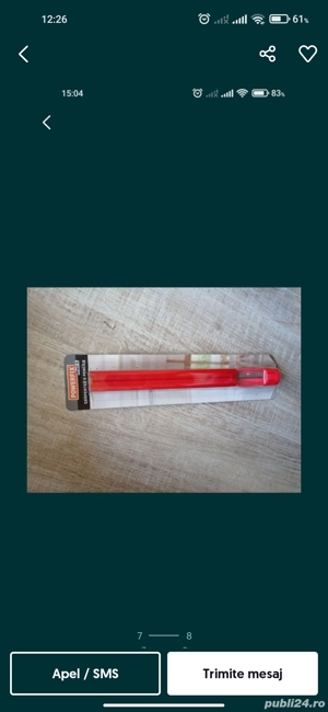 Fierastrau de mana set dalta creioane lemn dulgher - imagine 3