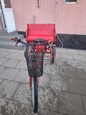 Tricicleta adulti UNICAT aproape noua ROSU FERARI ,OFERTA - imagine 4