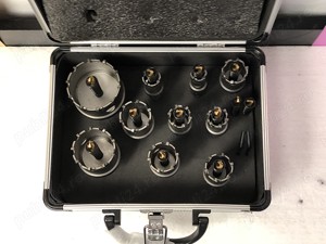 Set 10 carote metal 16-53mm, taiere precisa si rapida!