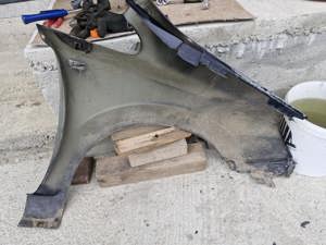 Capota Opel Zafira B - Argintiu, aripa stanga/dreapta neagra - imagine 4