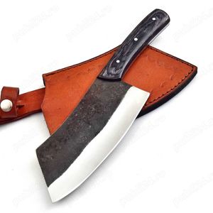 SATAR Almazan Tocator Cuțit Bucătărie Topor de Tocat Oțel Forjat 1095 