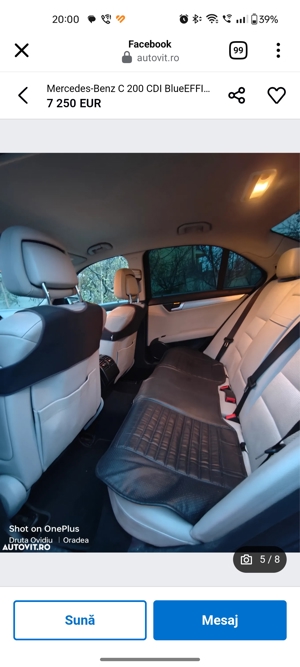 Mercedes-Benz C200 CDI BlueEfficiency - imagine 7