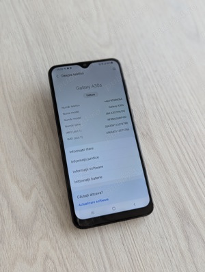 SAMSUNG A30S A307F Dualsim 64Gb 4gb + Folie + Cablu + Husa Corning Gorilla Glass 25megapixeli 4000mA - imagine 3