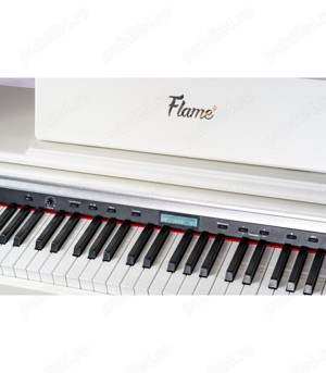 Pian Digital Flame B97 WH Alb + Scaun Classic Cantabile - imagine 4
