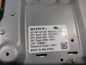 panel display tcon lgv17-4949uhd 6870c-0726a de pe tv Sony kd-43xe7077 - imagine 4
