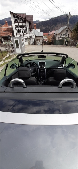 PEUGEOT 207 CC FELINE,motor 1,6 benzină 130 cp,an 2007,140000 Km,perfectă stare,2600 Euro negociabil - imagine 9