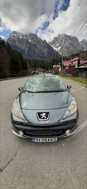 PEUGEOT 207 CC FELINE,motor 1,6 benzină 130 cp,an 2007,140000 Km,perfectă stare,2600 Euro negociabil - imagine 5